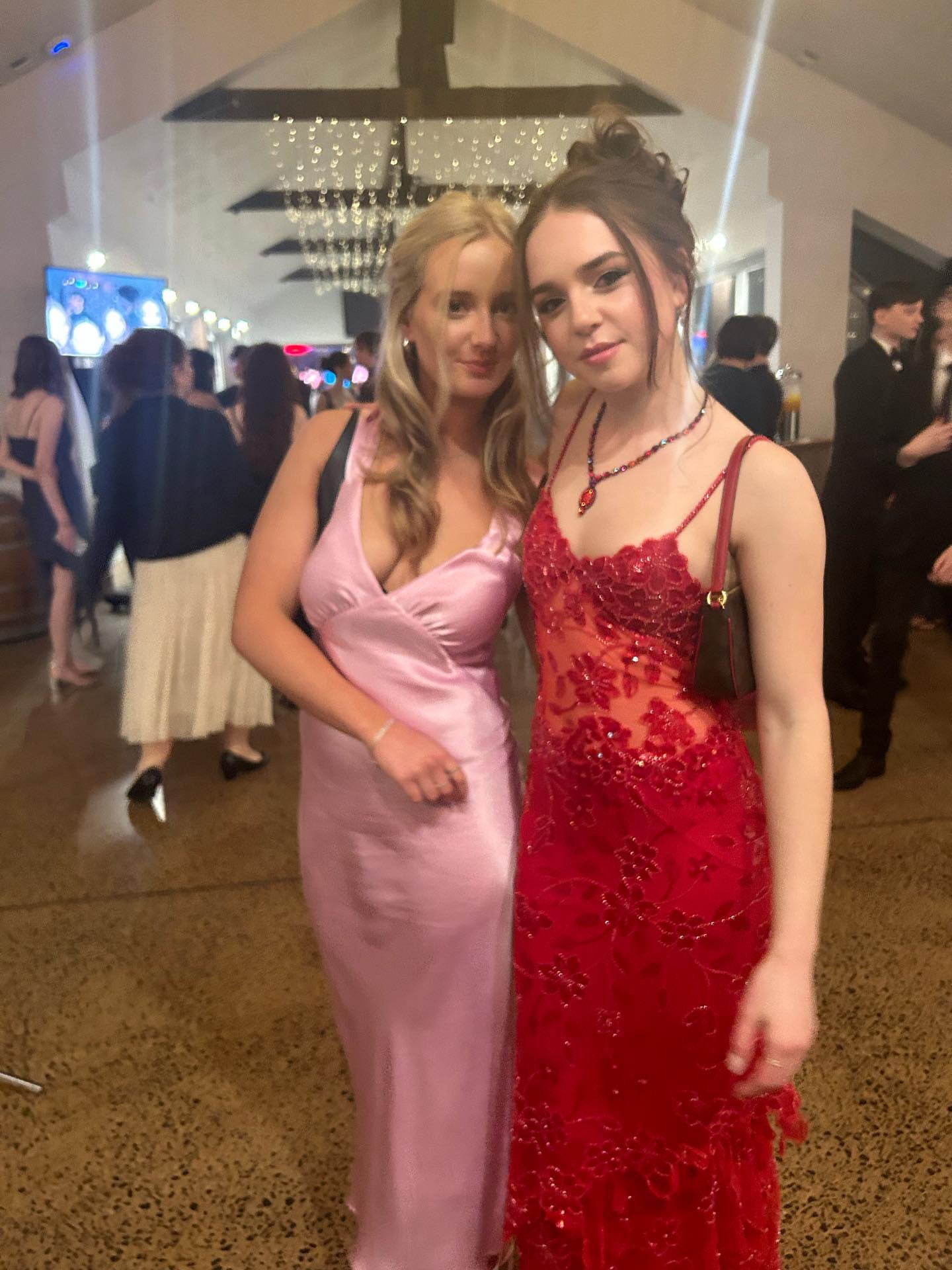 Red Delilah Maxi Dress