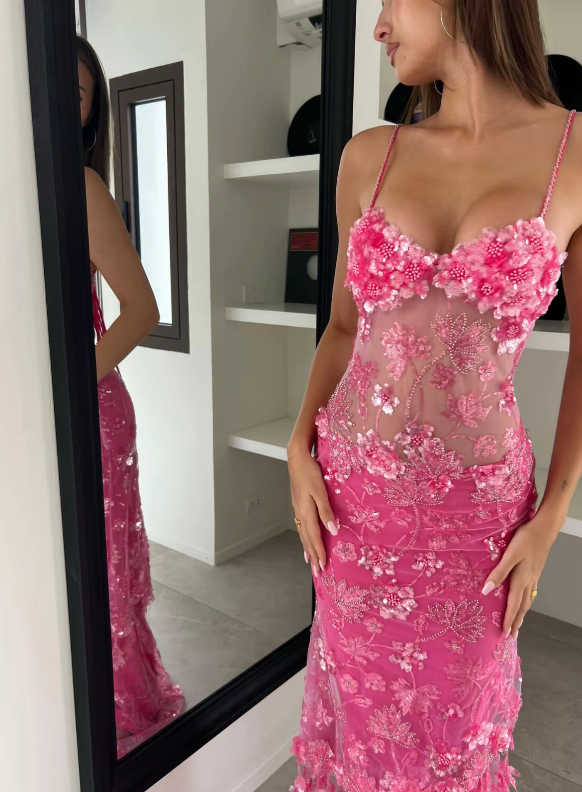 Hot Pink Daliah Gown