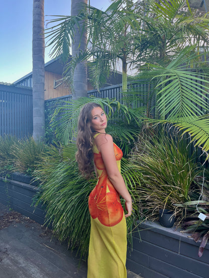 Flora Knit Maxi Dress