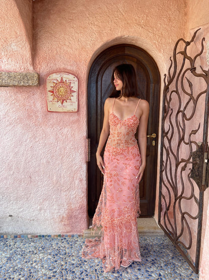 Pink Delilah Maxi Dress